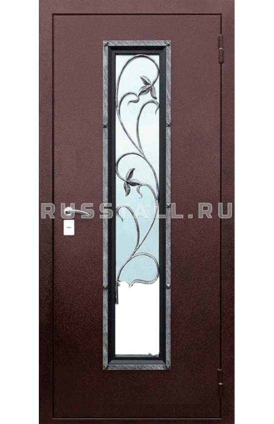 Железная входная дверь для дачи RS15