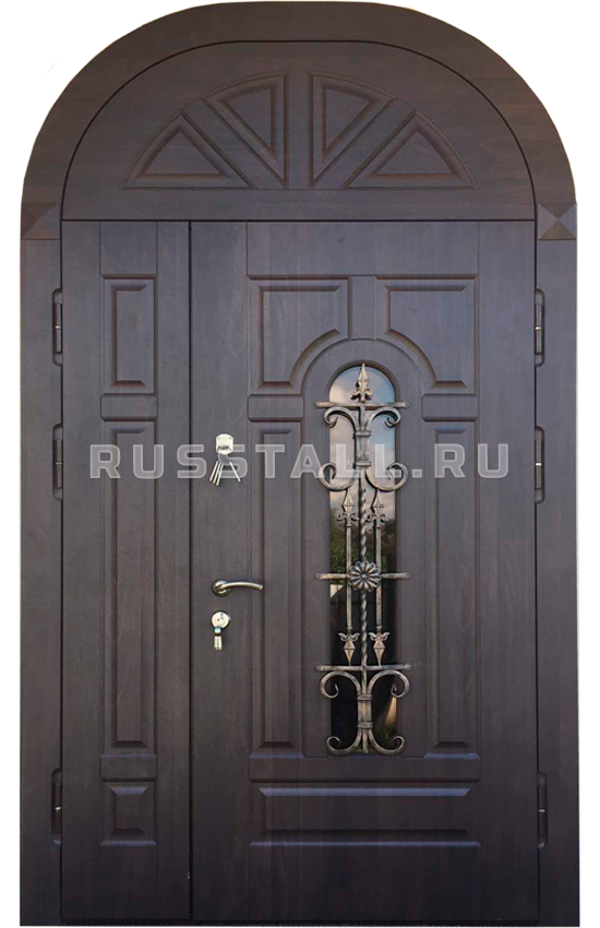 Входная дверь с ковкой RS140